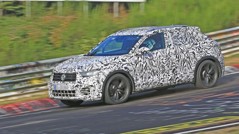 Το T-Roc R των 300 ίππων δοκιμάζεται στην πίστα